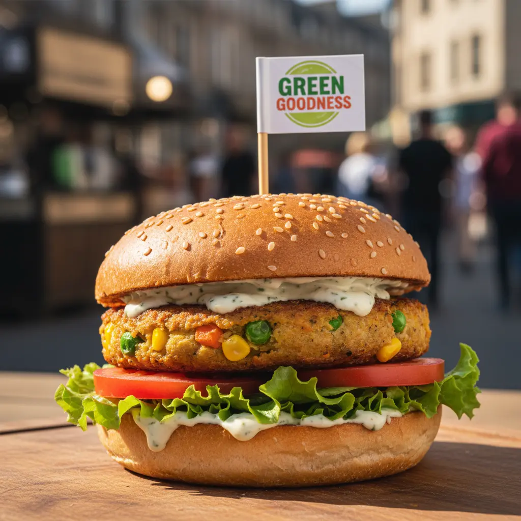 Vegetarischer Burger von AstriaFoo